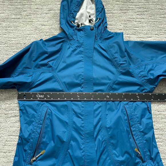 Nike Jacket Womens Medium Blue ACG 3 Outer Layer Fir Storm Full Zip Windbreaker - Picture 8 of 13
